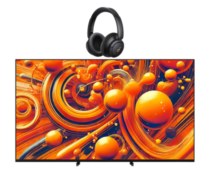 Telewizor 85" Sony K-85XR70 + SOUNDCORE Q30 (Upgraded) Czarne